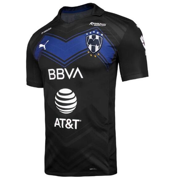 NWT Puma 2021 Monterrey Short Sleeve Alternate 3rd Jersey‎ in Black Size Small - Picture 1 of 6